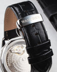 Italian Calfskin Leather Strap - Butterfly Buckle Clasp Type - Wancher Watch Wancher Watch Wancher Watch Italian Calfskin Leather Strap - Butterfly Buckle Clasp Type {{ Automatic Watch {{ Watch }} }} {{ Japan }} 上品な21mmラグ幅のイタリア製本物のレザーストラップには蝶々の留め具が付いています。この豪華なアクセサリーであなたの時計を引き立てましょう
