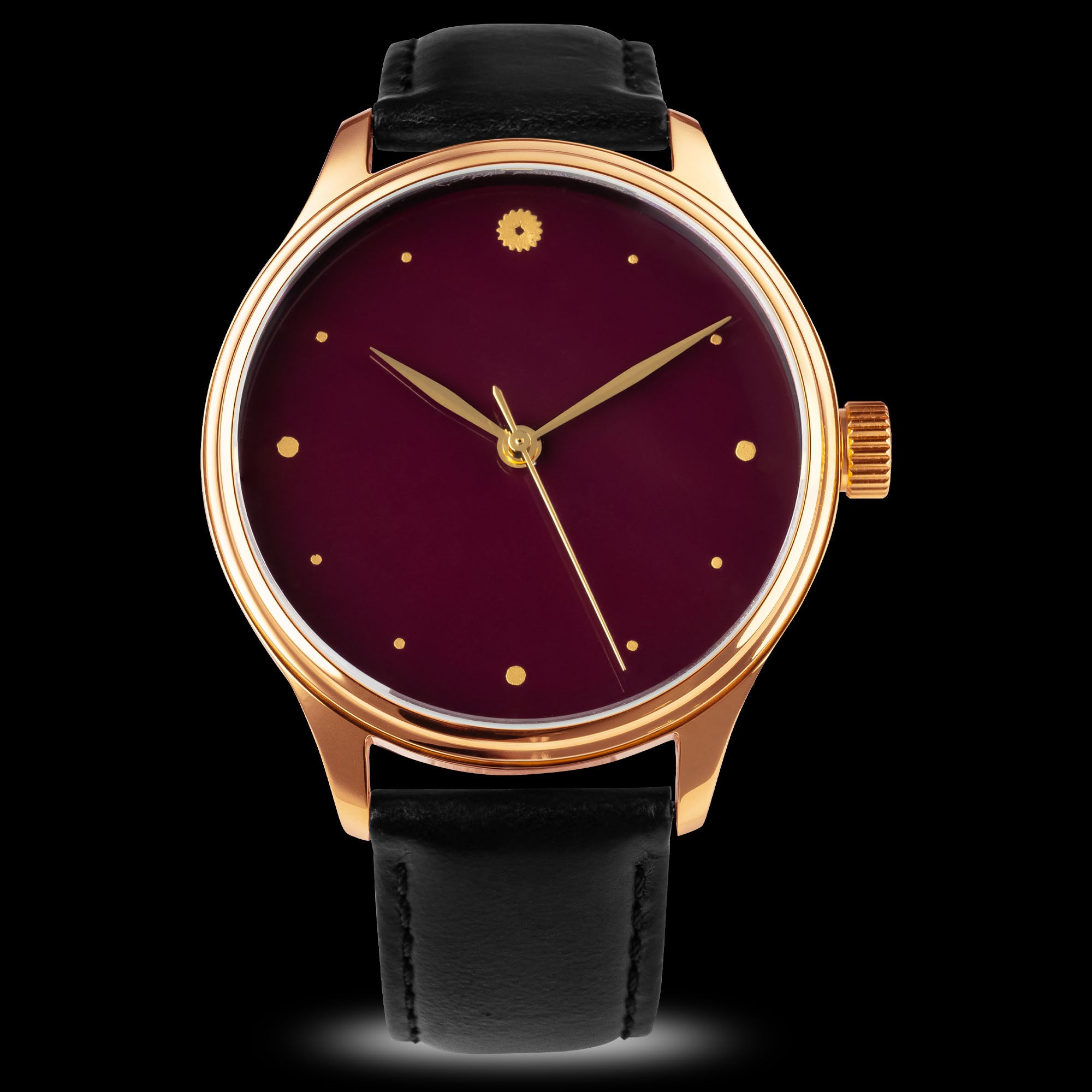 ドリームウォッチ・紫・漆文字盤｜日本製自動巻き時計 – Wancher